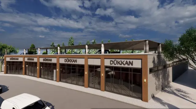 Hadim'e yeni dükkan ve otopark yapılıyor Hadim'e yeni dükkan ve otopark yapılıyor