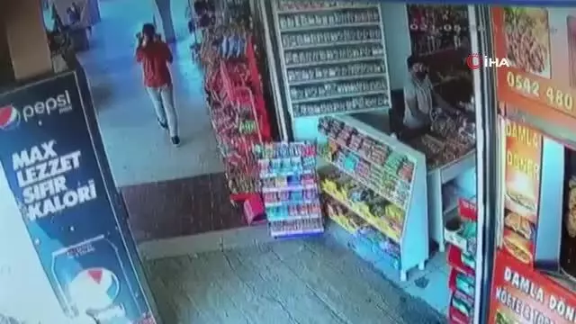 Hırsız bu kez cips çaldı...Hırsızlık anları kamerada Hırsız bu kez cips çaldı...Hırsızlık anları kamerada