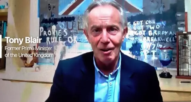 İngiltere eski Başbakanı Tony Blair, Türkiye'nin de yoğun bir şekilde yürüttüğü aşı seferberliğinin önemine değindi İngiltere eski Başbakanı Tony Blair, Türkiye'nin de yoğun bir şekilde yürüttüğü aşı seferberliğinin önemine değindi