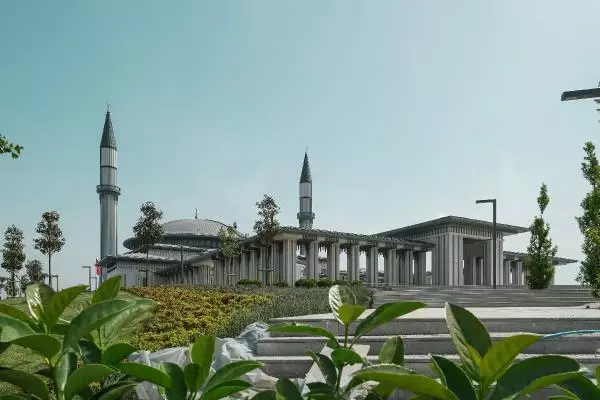 İstanbul Havalimanı'ndaki Ali Kuşçu Camii dünyanın ilk 'leed altın v4' sertifikalı camisi olarak tescillendi İstanbul Havalimanı'ndaki Ali Kuşçu Camii dünyanın ilk 'leed altın v4' sertifikalı camisi olarak tescillendi