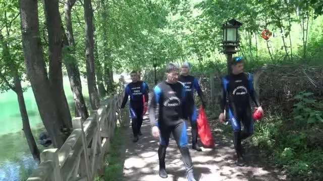 Son dakika haberleri! İtfaiye çevre kirliliğine dikkat çekti, su altında çöp topladı Son dakika haberleri! İtfaiye çevre kirliliğine dikkat çekti, su altında çöp topladı