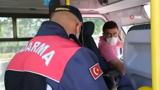 Jandarma'dan dolmuşlarda sivil denetim Jandarma'dan dolmuşlarda sivil denetim