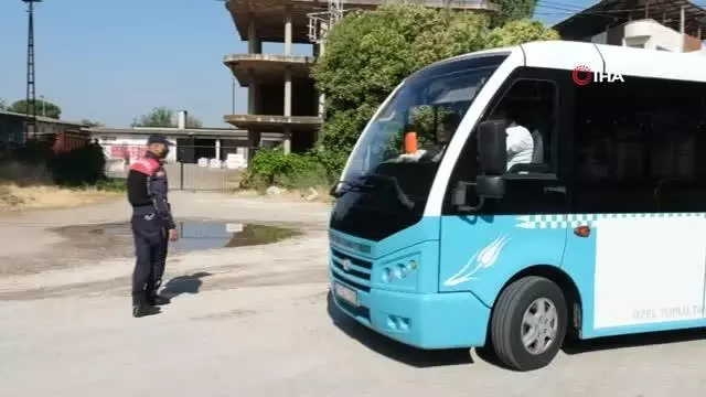 Jandarma'dan dolmuşlarda sivil denetim Jandarma'dan dolmuşlarda sivil denetim