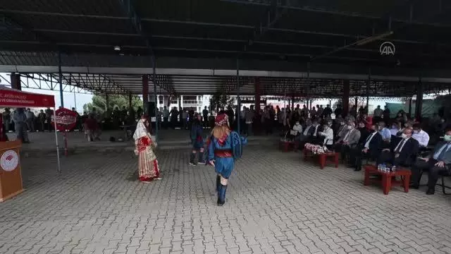 Kadın girişimcinin, devlet desteğiyle büyüttüğü tesis törenle açıldı Kadın girişimcinin, devlet desteğiyle büyüttüğü tesis törenle açıldı