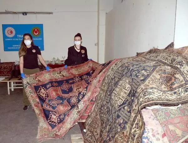KAPIKULE'DE TIR'DA 16 TON ASİT ANHİDRİT ELE GEÇİRİLDİ KAPIKULE'DE TIR'DA 16 TON ASİT ANHİDRİT ELE GEÇİRİLDİ