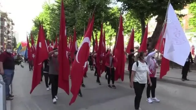 KASTAMONU - 4 gün süren 'Atatürk ve İstiklal Yolu Yürüyüşü' sona erdi KASTAMONU - 4 gün süren 'Atatürk ve İstiklal Yolu Yürüyüşü' sona erdi