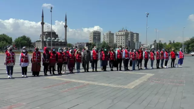 Kayseri'de Türk Kızılay'ın 153. yılı kutlandı Kayseri'de Türk Kızılay'ın 153. yılı kutlandı