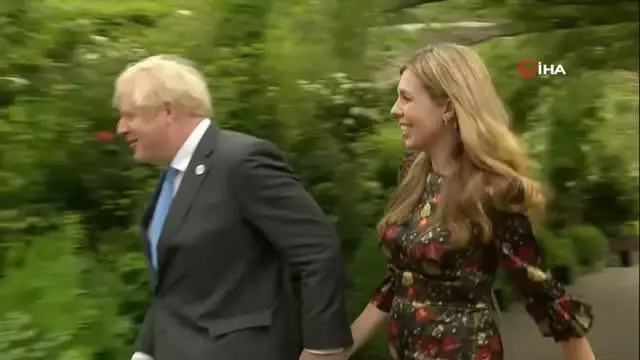Kraliçe II. Elizabeth, Eden Projesi'ndeki resepsiyonda G7 liderlerini ağırlıyor Kraliçe II. Elizabeth, Eden Projesi'ndeki resepsiyonda G7 liderlerini ağırlıyor