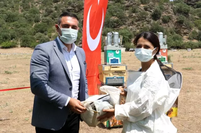 Manisa Büyükşehir'den arıcılık ekonomisine büyük destek Manisa Büyükşehir'den arıcılık ekonomisine büyük destek