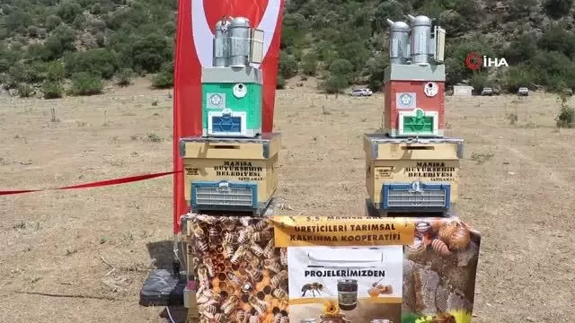 Manisa Büyükşehir'den arıcılık ekonomisine büyük destek Manisa Büyükşehir'den arıcılık ekonomisine büyük destek