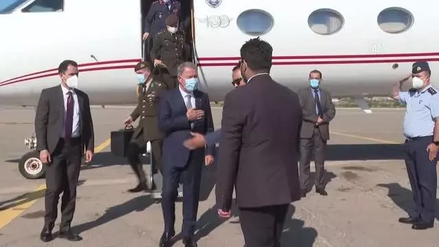 Milli Savunma Bakanı Hulusi Akar, Libya'ya geldi Milli Savunma Bakanı Hulusi Akar, Libya'ya geldi