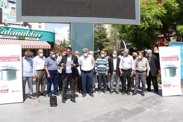 Niğde'de Saadet Partisi'nden 'geçim ittifakı' önerisi Niğde'de Saadet Partisi'nden 'geçim ittifakı' önerisi