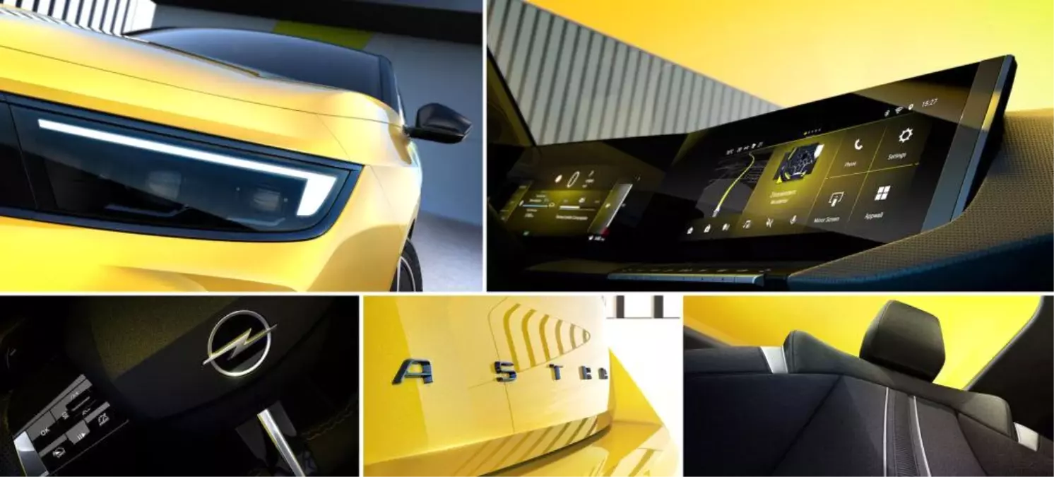 Opel'den Yeni Astra için ilk ipuçları