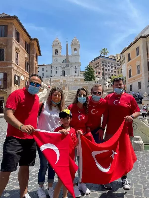 SPOR Roma'da 'Türkiye' tezahüratları - 2 SPOR Roma'da 'Türkiye' tezahüratları - 2