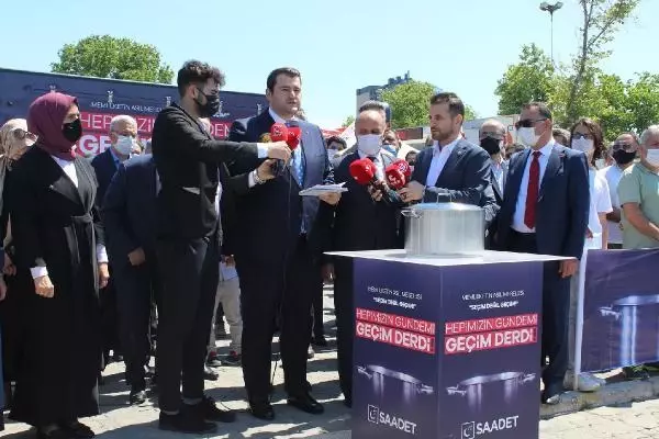 SAADET PARTİSİ GEÇİM İTTİFAKI'NI BAŞLATTI SAADET PARTİSİ GEÇİM İTTİFAKI'NI BAŞLATTI
