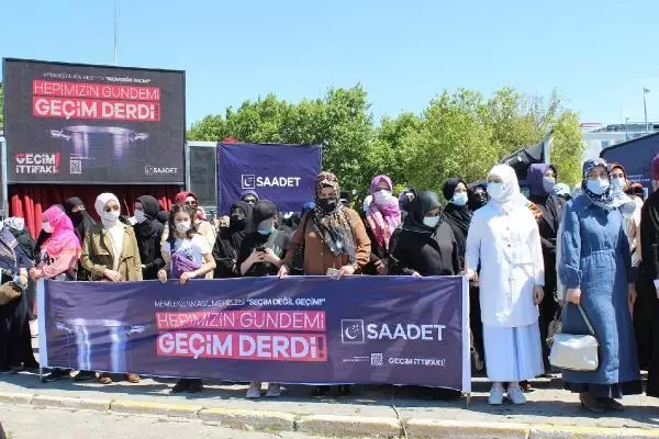 SAADET PARTİSİ GEÇİM İTTİFAKI'NI BAŞLATTI SAADET PARTİSİ GEÇİM İTTİFAKI'NI BAŞLATTI
