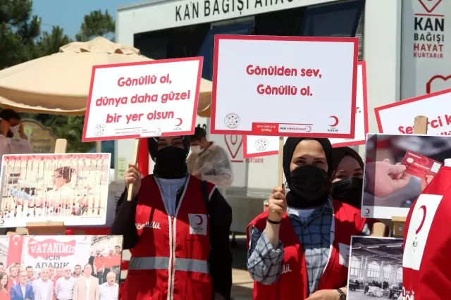 Samsun'da Türk Kızılay'ının 153. yıl heyecanı Samsun'da Türk Kızılay'ının 153. yıl heyecanı