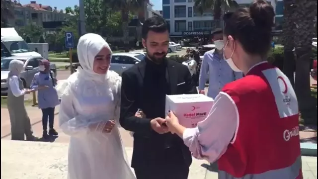 Samsun'da Türk Kızılay'ının 153. yıl heyecanı Samsun'da Türk Kızılay'ının 153. yıl heyecanı