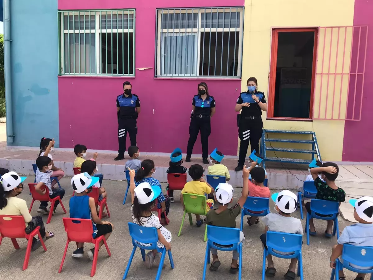 Son dakika haberleri! Şanlıurfa'da anaokulu öğrencilerine polislerden eğitim