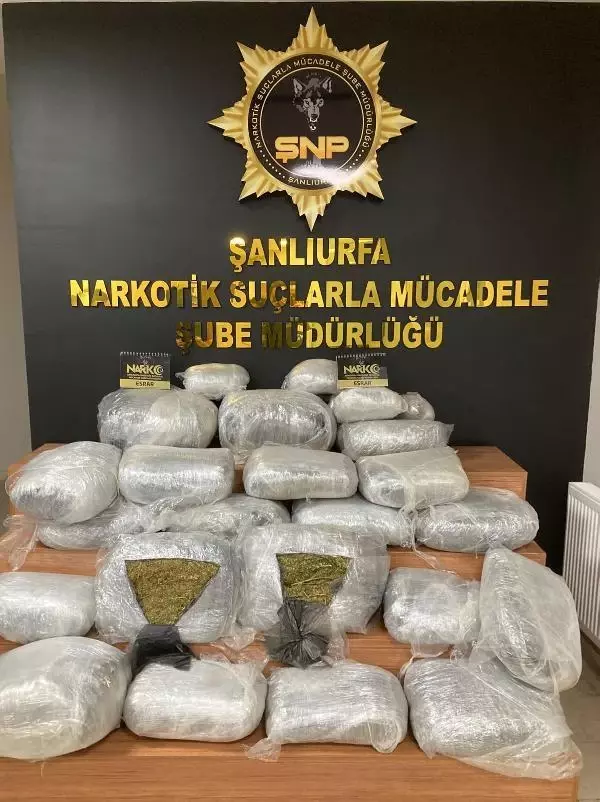 Şanlıurfa'da uyuşturucuya 2 tutuklama Şanlıurfa'da uyuşturucuya 2 tutuklama