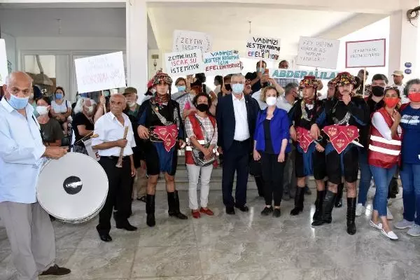 SEFERİHİSAR'DA KÖYLÜLERDEN JES EYLEMİ SEFERİHİSAR'DA KÖYLÜLERDEN JES EYLEMİ