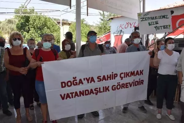 SEFERİHİSAR'DA KÖYLÜLERDEN JES EYLEMİ SEFERİHİSAR'DA KÖYLÜLERDEN JES EYLEMİ