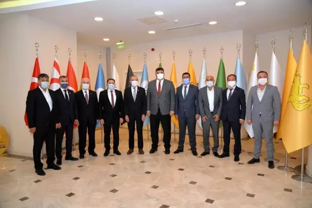 Serhat Oğuz Yaşar, Yıldırım'a projeleri anlattı Serhat Oğuz Yaşar, Yıldırım'a projeleri anlattı