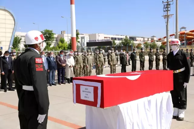 Şehit Piyade Er Rıdvan Sağdıç İçin Tören Düzenlendi Şehit Piyade Er Rıdvan Sağdıç İçin Tören Düzenlendi