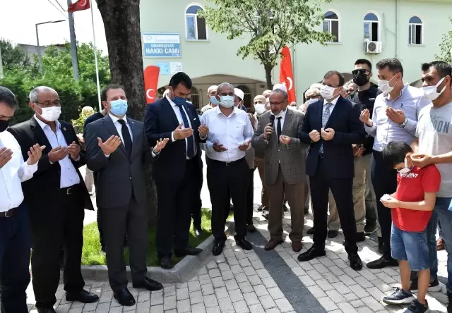 Sırameşeler Hakkı Camii yenilendi Sırameşeler Hakkı Camii yenilendi