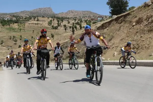 ŞIRNAK'TA 'ŞEHRİ-NUH BİSİKLET FESTİVALİ' BAŞLADI ŞIRNAK'TA 'ŞEHRİ-NUH BİSİKLET FESTİVALİ' BAŞLADI