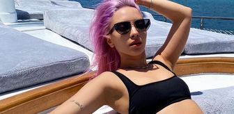 Tatil sezonunu açan Ece Seçkin, tekne pozu kendine hayran bırakıyor