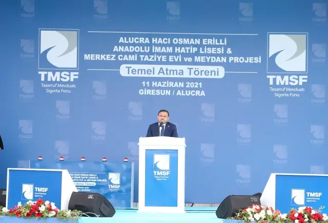 TMSF'nin yaptıracağı okul ve taziye evinin temeli atıldı TMSF'nin yaptıracağı okul ve taziye evinin temeli atıldı
