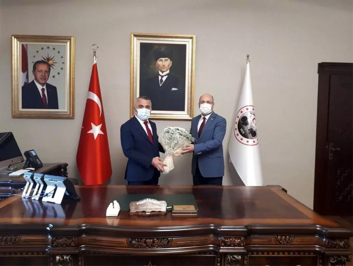 Türk Kızılay'ının Kuruluşunun 153. Yılı Münasebetiyle Vali Bilgin' E Ziyaret…