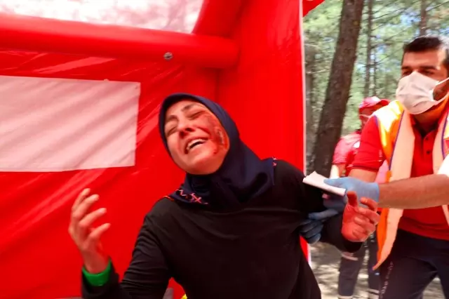 UMKE'den nefes kesen tatbikat UMKE'den nefes kesen tatbikat