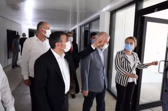 Vali Atay Özel İdarede incelemelerde bulundu Vali Atay Özel İdarede incelemelerde bulundu