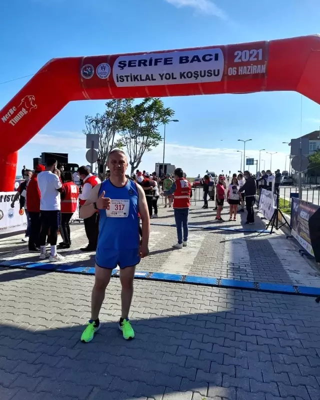 Veteran atlet Çaycuma'yı İnebolu'da temsil etti Veteran atlet Çaycuma'yı İnebolu'da temsil etti