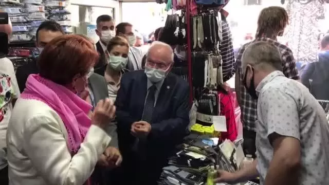 ZONGULDAK - İYİ Parti Genel Başkanı Akşener'den esnaf ziyareti ZONGULDAK - İYİ Parti Genel Başkanı Akşener'den esnaf ziyareti