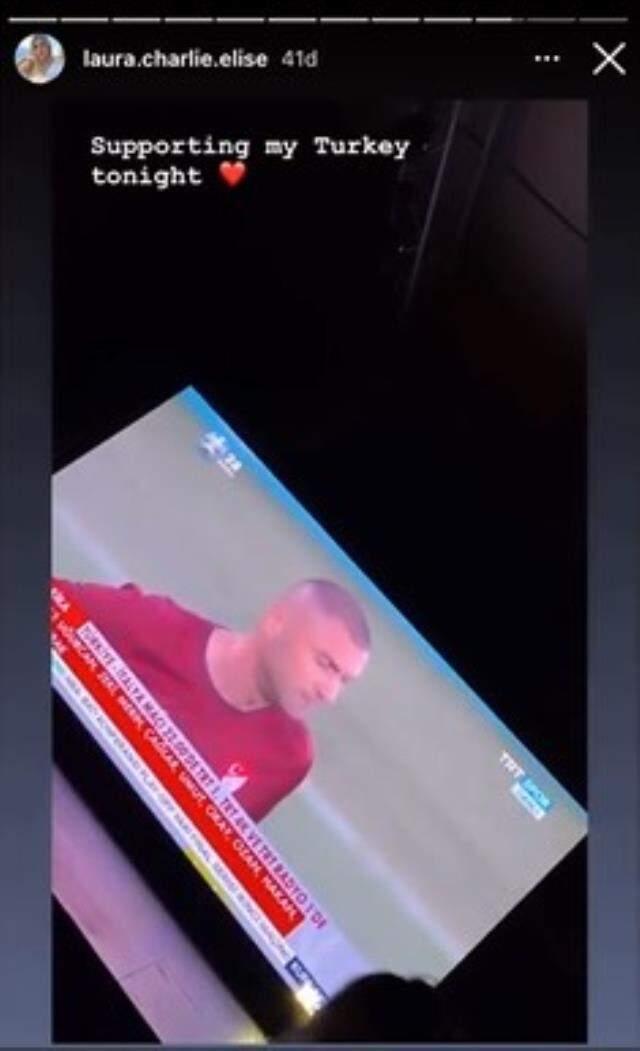 A Milli Takım'ı desteklediğini paylaşan Hollandalı model, Türk takipçilerini mest etti A Milli Takım'ı desteklediğini paylaşan Hollandalı model, Türk takipçilerini mest etti