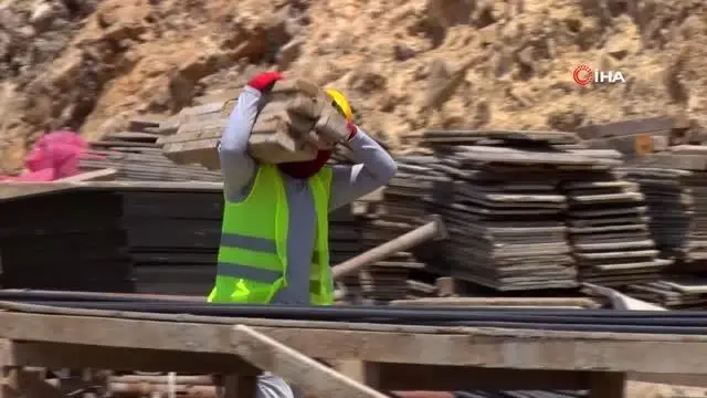 Aliağa Meslek Hastalıkları Hastanesi'nde inşaat devam ediyor