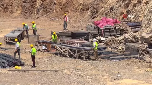 Aliağa Meslek Hastalıkları Hastanesi'nde inşaat devam ediyor