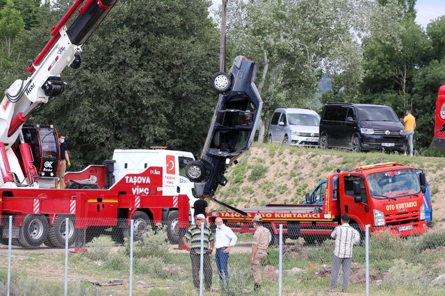 Amasya'da sulama kanalına düşen otomobildeki genç bulundu