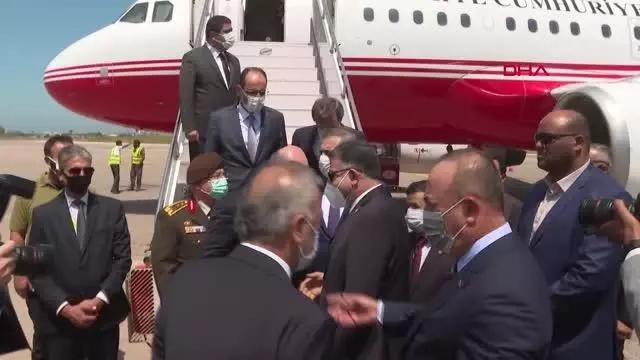 Son dakika haberi... Bakan Çavuşoğlu Libya'da mevkidaşıyla görüştü
