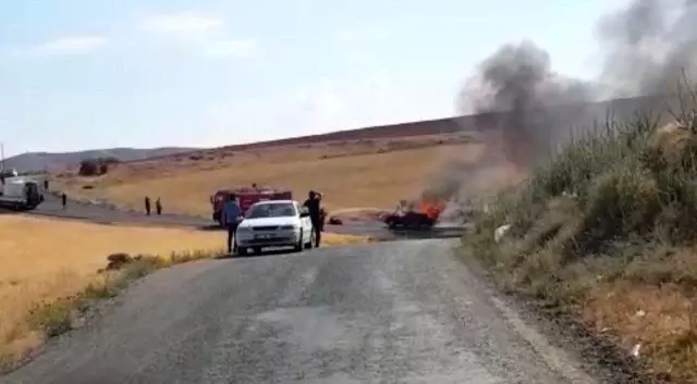 Ölümle biten araç yangınında 'Bombayı ben patlattım' notu ekipleri alarma geçirdi