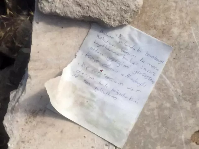 Ölümle biten araç yangınında 'Bombayı ben patlattım' notu ekipleri alarma geçirdi