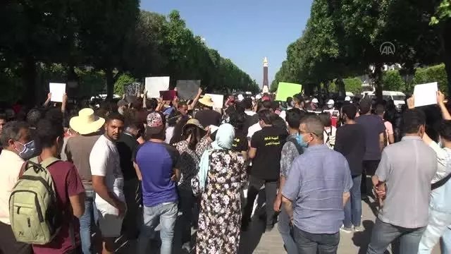 Son dakika... Gözaltındayken ölen genç için protesto gösterisi yapanlarla polis arasında arbede yaşandı