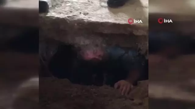 Hapis cezasından kaçtı, fosseptiğe saklandı Hapis cezasından kaçtı, fosseptiğe saklandı