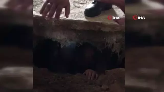 Hapis cezasından kaçtı, fosseptiğe saklandı Hapis cezasından kaçtı, fosseptiğe saklandı