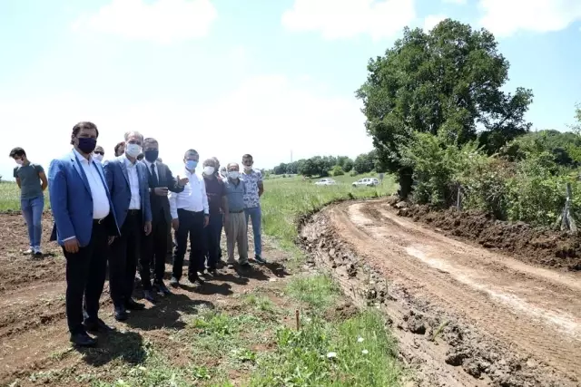 İnegöl'de 230 kilometre yol açılıyor