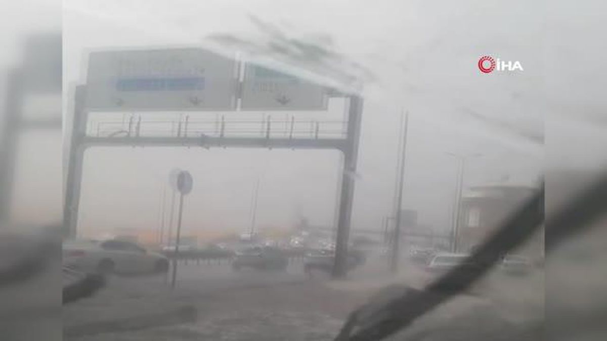 İstanbul'da sağanak yağış