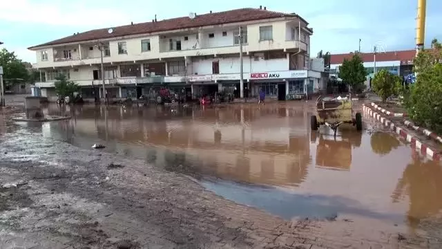 Son dakika... KIRIKKALE - Sağanak, sel baskınlarına neden oldu